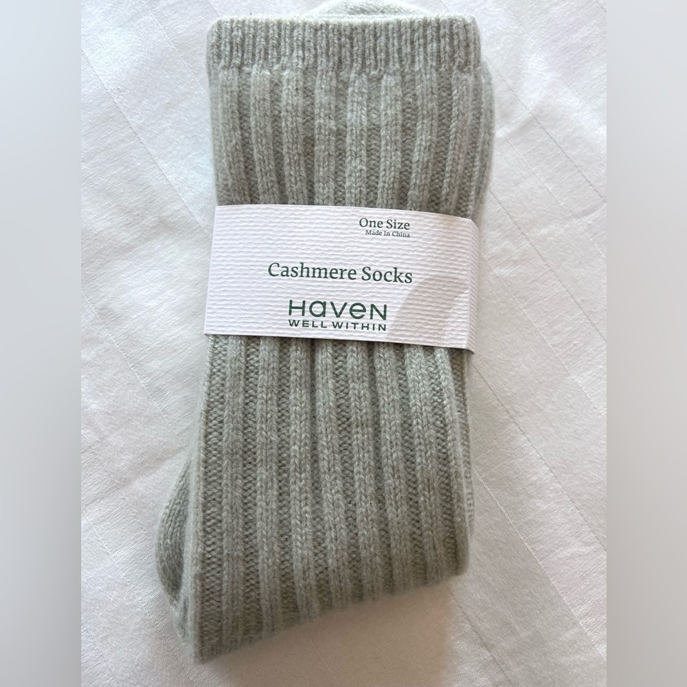 Haven Cashmere luxurious socks, oh so soft and comfy warmth